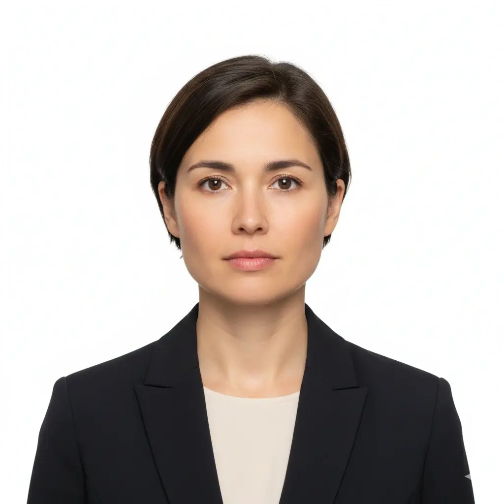 Foto perfeita de passaporte Canadá após processamento IA